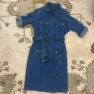 Sharagano Jean Dress